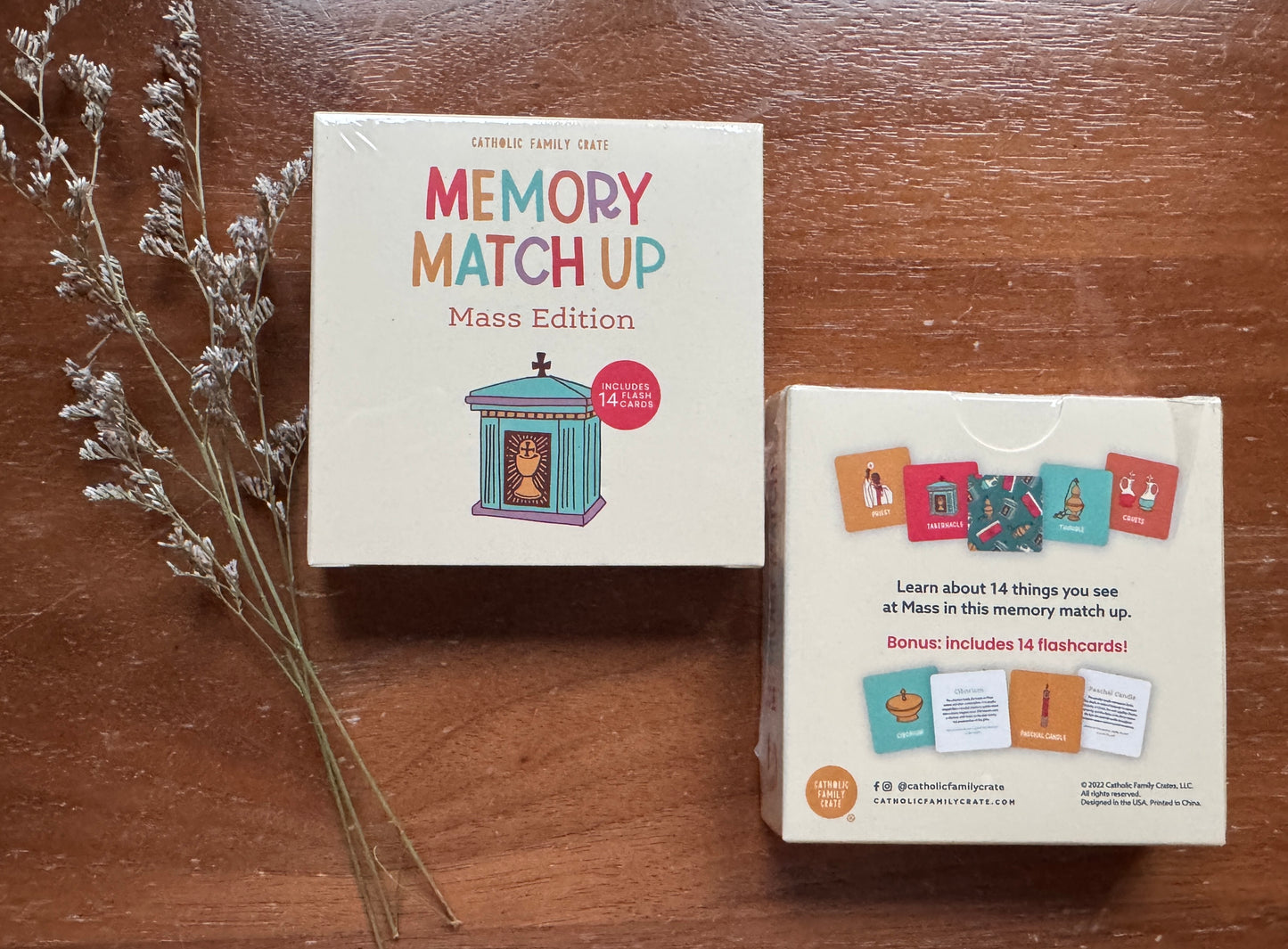 Mass Memory Game + Flashcards