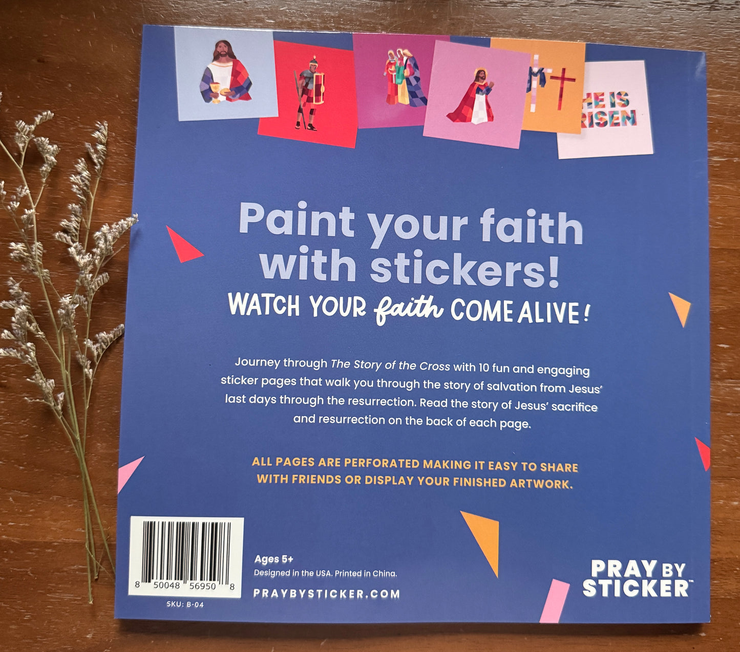 Pray by Sticker: Story of the Cross