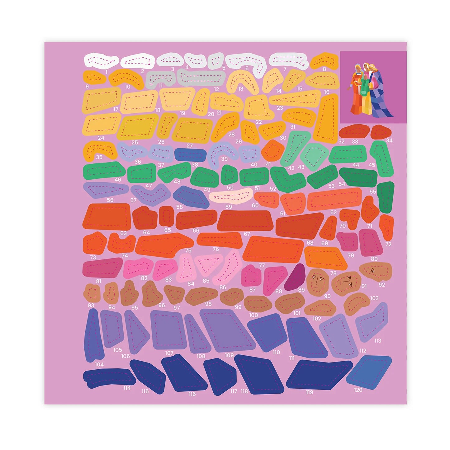 Pray by Sticker: Story of the Cross