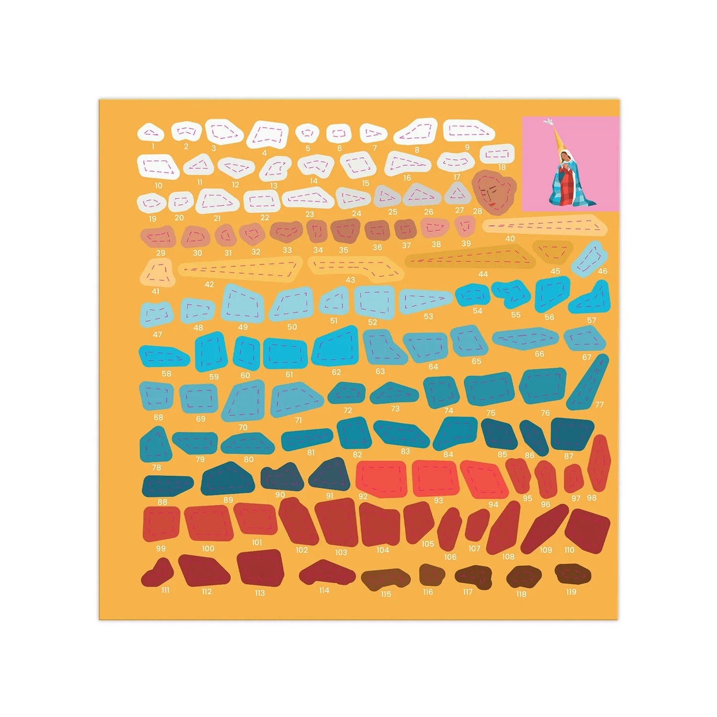 Pray by Sticker: Christmas